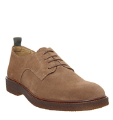 Office Locked Derby RUST SUEDE