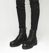 Ten Points Clarisse Lace Boot BLACK NUBUCK