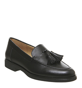 Office Fair Tassel Loafer BLACK LEATHER