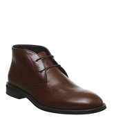 Ask the Missus Input Chukka BROWN LEATHER