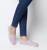 Toms Seasonal Classic Slip On SOFT LILAC