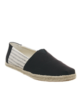 Toms University Classic Espadrilles BLACK