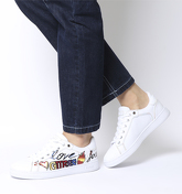 Guess Crayz Logo Sneaker WHITE MULTI