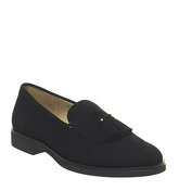 Office Fair Tassel Loafer BLACK SUEDE