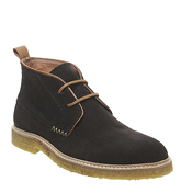 Poste Desert Boot DARK GREY SUEDE