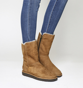 UGG Classic Lux Abree Short CHESTNUT SUEDE