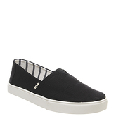 Toms Alpagarta Cupsole BLACK WHITE SOLE