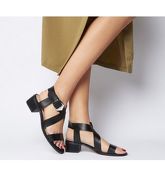 Office Marble Strappy Sandal BLACK 2