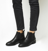 Office Allie- Chelsea Boot BLACK TUMBLED