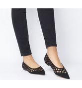 Office Flirt Point Flat BLACK