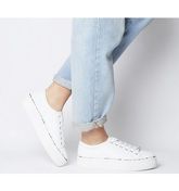 Office Free Flatform Trainer WHITE W SNAKE RAND