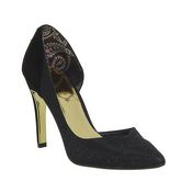 Ted Baker Giulla Heel BLACK SPARKLE EXCLUSIVE