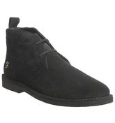 Farah Lozza Desert Boot BLACK SUEDE