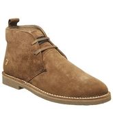 Farah Lozza Desert Boot COGNAC SUEDE