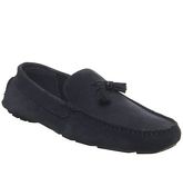 Office Learner Driver NAVY SUEDE
