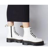 Dr. Martens Jadon 8 Eye Boot WHITE