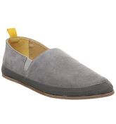 Ask the Missus Lisbon Espadrille GREY SUEDE