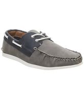Office Floats Your Boat Shoe GREY NAVY