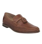 Hudson London Cannock Tassel Loafer CALF TAN