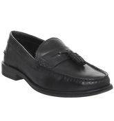 Office Liho Tassel Loafer BLACK LEATHER BLACK SOLE