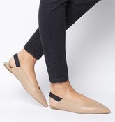 Office O-fizz- Point Slingback NUDE