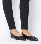 Office O-fizz- Point Slingback BLACK