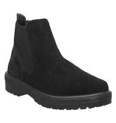 Office Archie- Chelsea Boot BLACK SUEDE