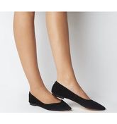 Office Faded- Pointed Ballerina BLACK