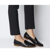 Office Flutter Loafer BLACK HI SHINE LEATHER