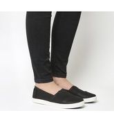 Toms Avalon Sneaker BLACK COATED CANVAS