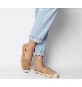 Office Fulfilled Square Toe Espadrille TAUPE SUEDE