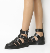 Dr. Martens Geraldo Sandal BLACK BRANDO LEATHER