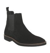 Office Buster Chelsea Boot BLACK SUEDE