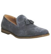 Office Hawk Tassle LIGHT GREY SUEDE