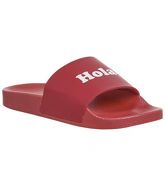 Office Slogan- Slide RED HOLA CHICA