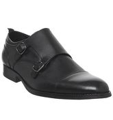 Office Illusive Monk BLACK LEATHER