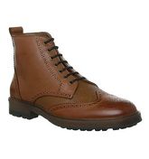 Office Ambassador Brogue Boot TAN SCOTCH GRAIN