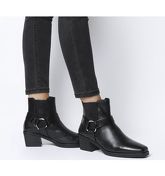 Vagabond Simone Harness Boot BLACK LEATHER