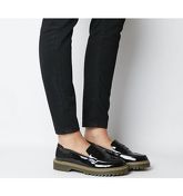 Office Frightening Loafer BLACK PATENT LEATHER