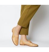 Office Flutter Loafer CARAMEL HI SHINE LEATHER