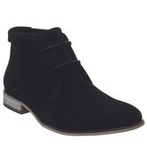 Office Barker Chukka Boot BLACK SUEDE