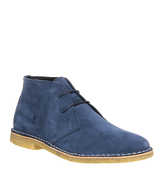 Ask the Missus Cookie Desert boots NEW NAVY SUEDE