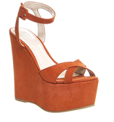 Office Taller Super Wedge RUST NUBUCK