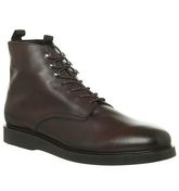 Hudson London Battle Lace Up Boot BROWN LEATHER