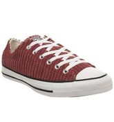 Converse All Star Low BACK ALLEY BRINK WHITE CORD
