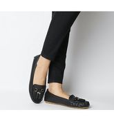 Office Frida - Tassel Driver BLACK HIGH SHINE LEATHER