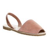 Solillas Sandal PINK PONY LEATHER