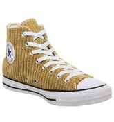 Converse All Star Hi WHEAT WHITE BLACK CORD