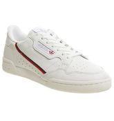 adidas Continental 80's WHITE TINT OFF WHITE SCARLET