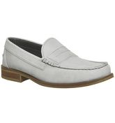 Ask the Missus Bonjourno Penny Loafer GREY NUBUCK